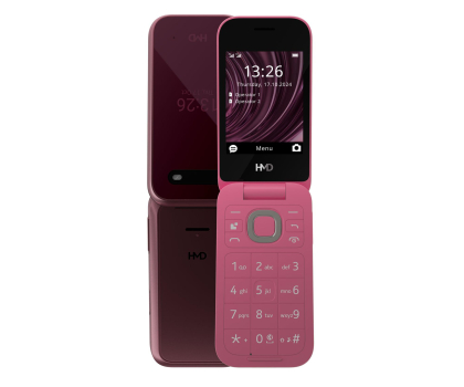 Smartfon HMD 2660 Flip czerwony